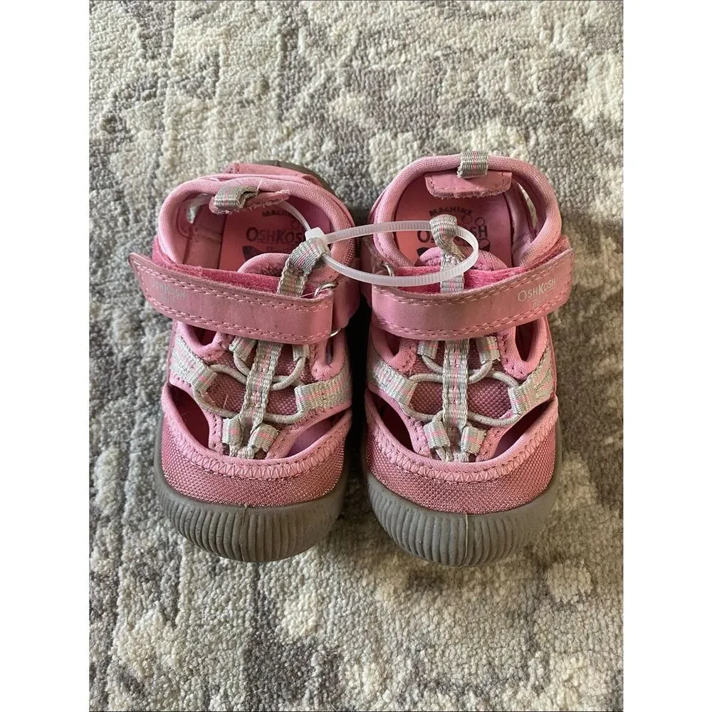 OshKosh B'gosh Pink Closed-Toe Kids Sandals